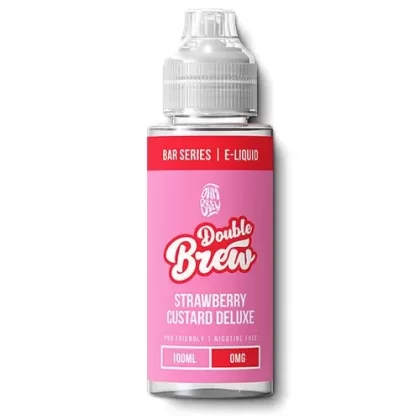 Strawberry Custard Deluxe Shortfill by Double Brew