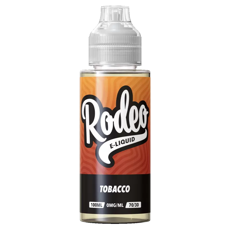 Rodeo Tobacco Short Fill - 100ml - NIC SALT SHOTS (+£1.99)