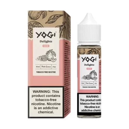 Sale $9.50 – Pink Guava Ice 60ml Vape Juice – Yogi