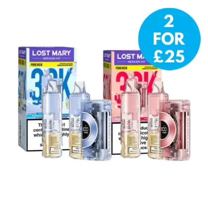 20mg (2%) Lost Mary Nera 30K Pureview Prefilled Vape - Vape Co