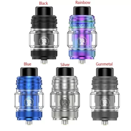 Geekvape Z Fli Sub-ohm Tank - Color#Black>Blue>Gunmetal>Rainbow>Silver