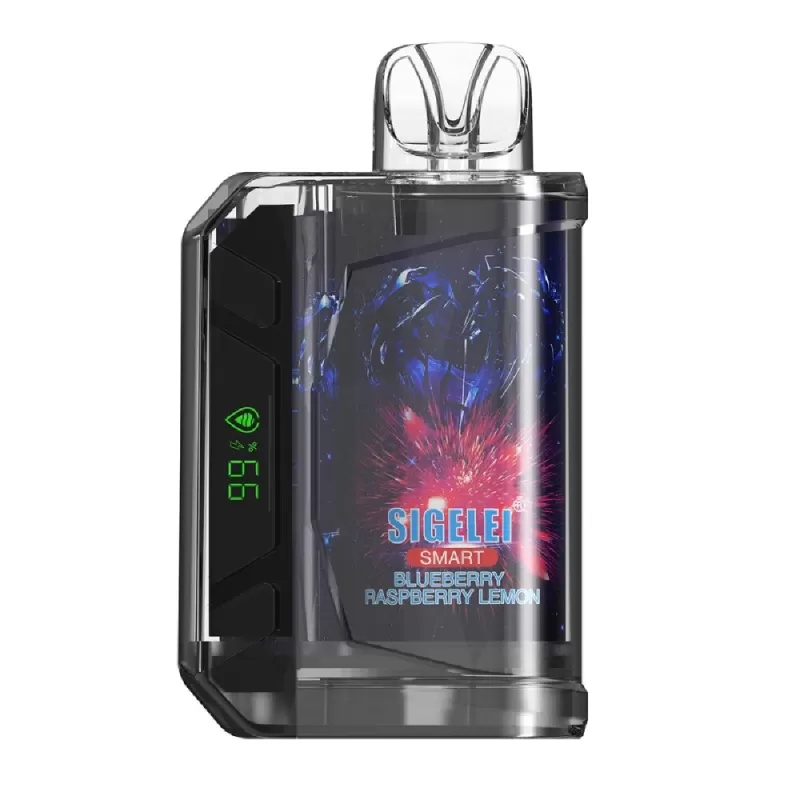 Sigelei Smart AC10000 Disposable *** - Blue Razz Ice - Image 2