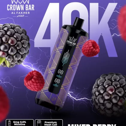 Al Fakher Crown Bar Mega Max 40K - Crownbar Vape (4B81D2)