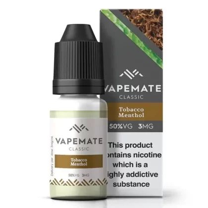 Vapemate Tobacco Menthol E Liquid (10ml)