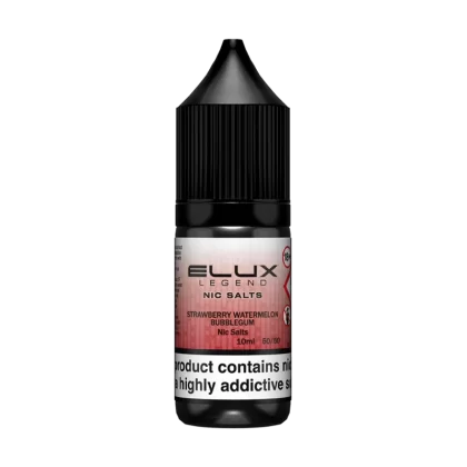 Strawberry Watermelon Bubblegum Nic Salt by Elux 10ml - 10mg - Vape Product (714983)