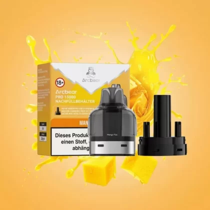 Arcbear Pro 15000 Nachfüllset – Mango Fizz 20mg/ml Nikotin