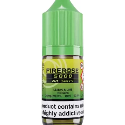 Lemon & Lime Elux Firerose 5000 Nic Salt E-Liquid - 20mg