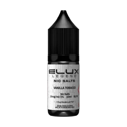 Vanilla Tobacco Nic Salt by Elux 10ml - 20mg - Vape Product