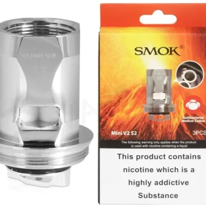 SMOK Mini V2 S2 Coils / SMOK Baby V2 S2 Coils / Smok R Kiss Coils – 0.15 Ohm 3-Pack - SMOK / 0.15 Ohm / 3 Coils