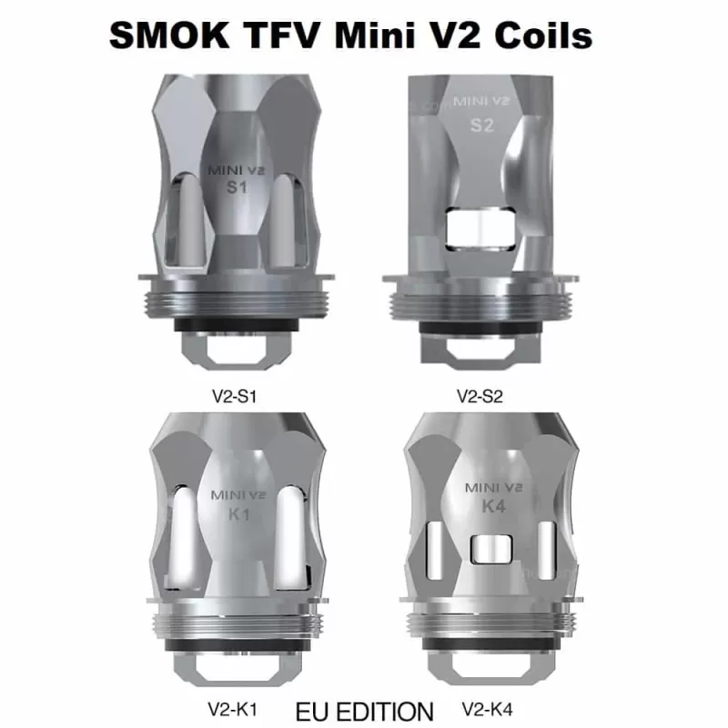SMOK Mini V2 S2 Coils / SMOK Baby V2 S2 Coils / Smok R Kiss Coils – 0.15 Ohm 3-Pack - SMOK / 0.15 Ohm / 3 Coils - Image 3