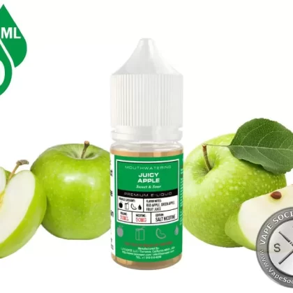 Juicy Apple GLAS BSX VAPOR SALTS 30ml