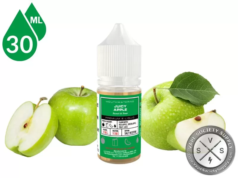 Juicy Apple GLAS BSX VAPOR SALTS 30ml
