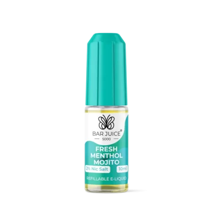 Fresh Menthol Mojito Nic Salt E-Liquid by Bar Juice 5000 - Eliquidsupply