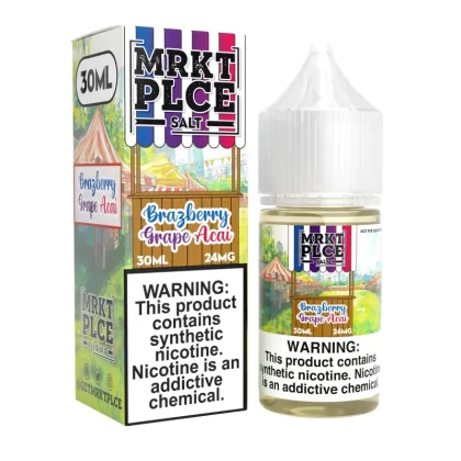 MRKTPLCE SALT - Brazberry Grape Acai - 30ML E-Liquid - 48MG