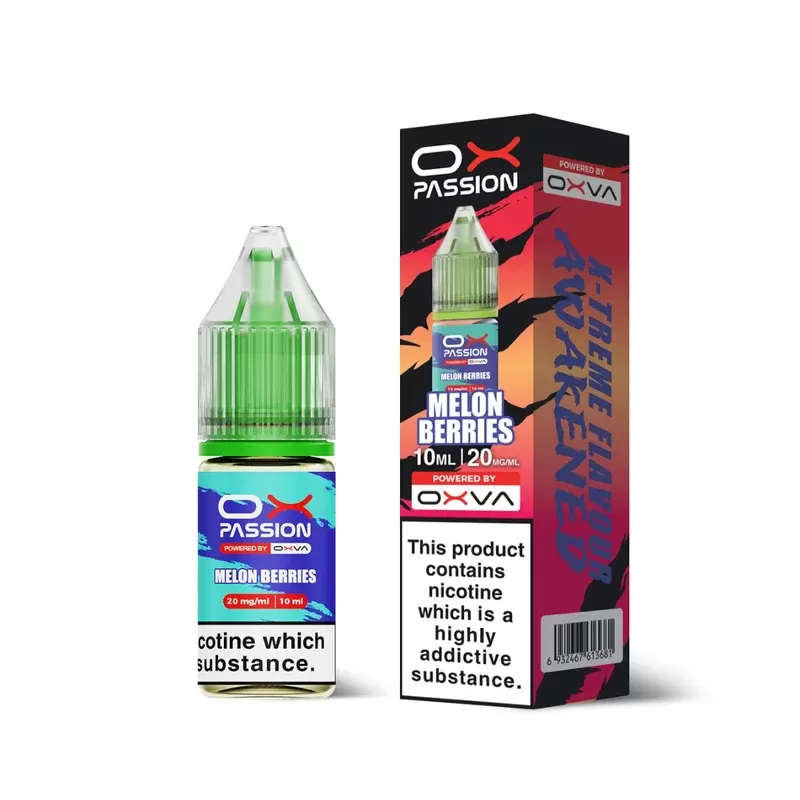 Melon Berries Nic Salt E-Liquid by Ox Passion - Vape Product, Vape Product