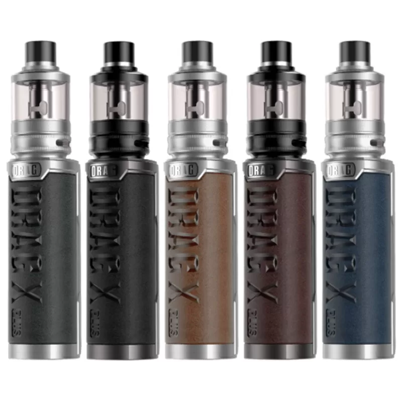 Voopoo Drag X Plus Professional 100W Mod Kit - Silver Grey / HK