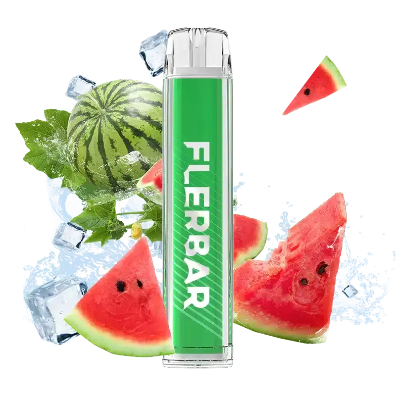 Flerbar – Watermelon Ice - 550 mAh; Nikotin-Benzoat, Propylenglykol (4F82EB)