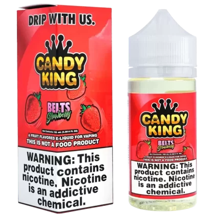 Strawberry Belts by Candy King E-liquid (100ml)