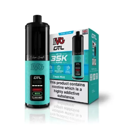 IVG DTL 35k Prefilled Pod Kit Fresh Mint - Strength#20mg