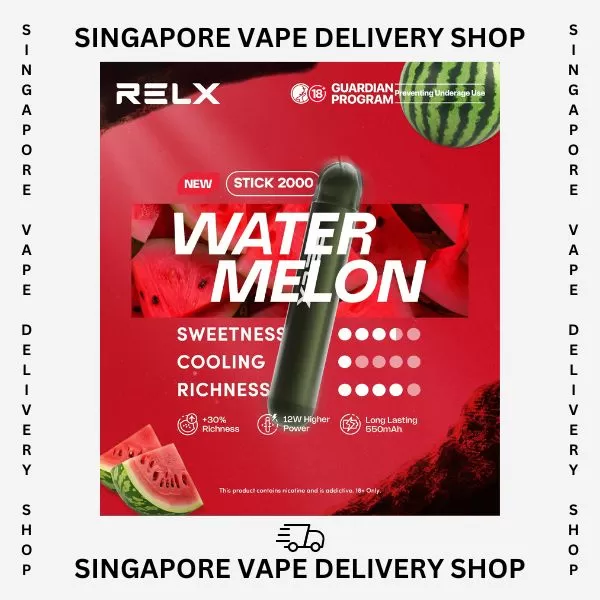 Relx Stick 2000 Puffs - Honeydew Shake - Image 3