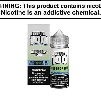 TROP DEW DROP ICED BY KEEP IT 100 100ML - Vape Product, Vape Product