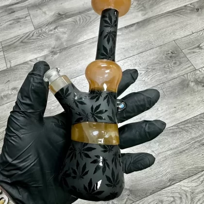 Heady Leaf Theme Set By Crooks Glass