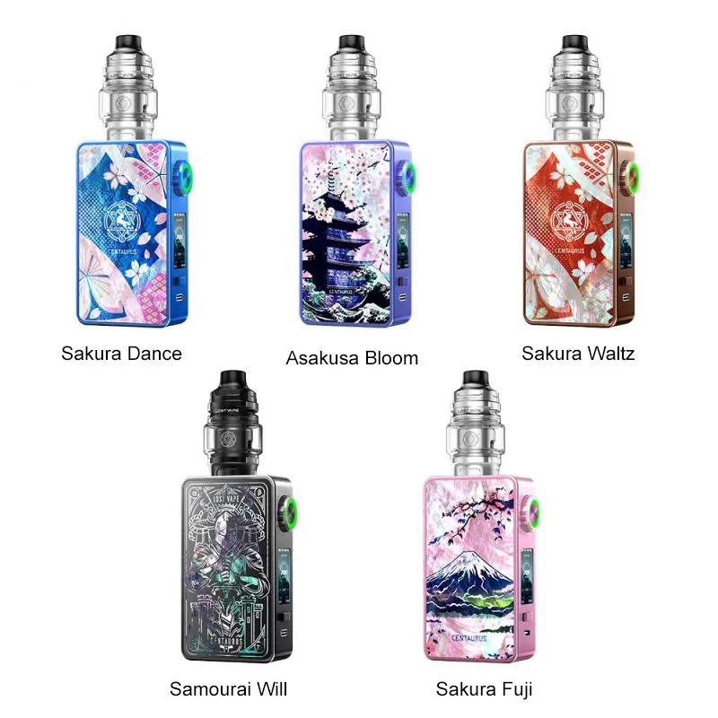 Lost Vape Centaurus M200 Kit with Centaurus Sub Ohm V2 Tank 5ml - Sakura Waltz - Image 2