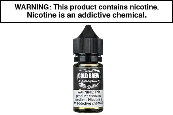 ALMOND CAPPUCCINO BY NITRO’S COLD BREW SALTS 30ML - Vapejuice