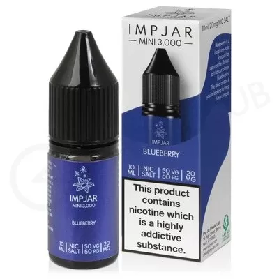 Blueberry Nic Salt E-Liquid by Imp Jar