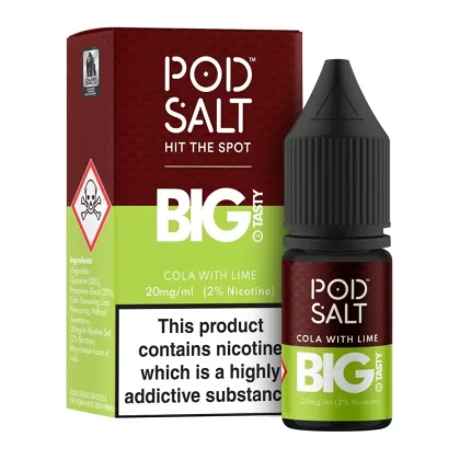 Cola with Lime Pod Salt Fusion 10ml nicotine salt e-liquid
