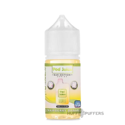 Pod Juice PJ5000 – Strawberry Banana 30mL - Vape Product, Vape Product