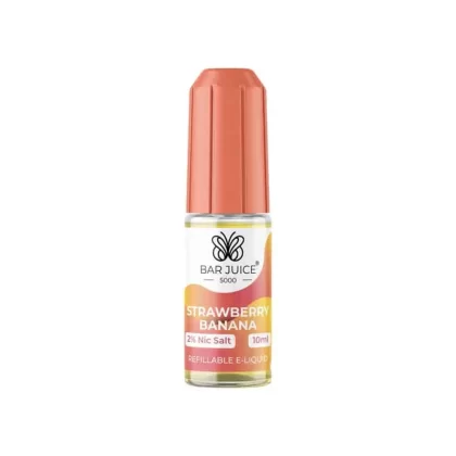 Bar Juice 5000 Strawberry Banana E Liquid 10ml - Nicotine Strength#20mg>10mg