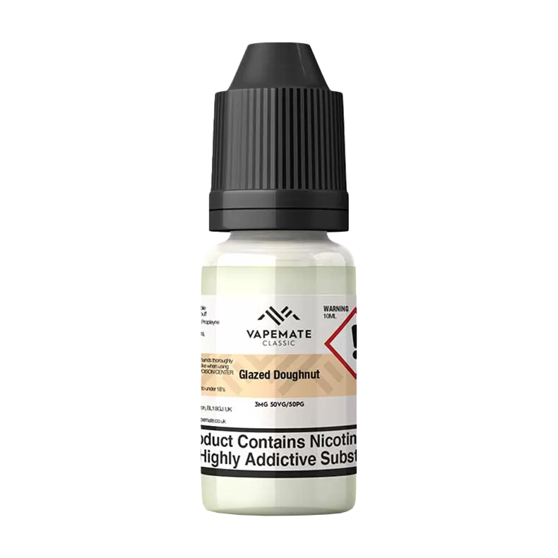 Vapemate Classic Glazed Doughnut 10ml - 6mg - Vape Product (78F776)
