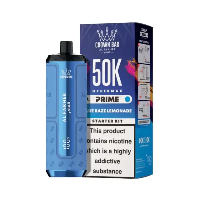 Al Fakher Hypermax Prime 50K Prefilled Pod Vape Kit - GUM MINT - Image 2