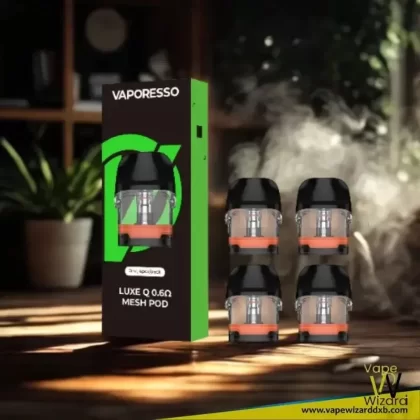 VAPORESSO Luxe Q Replacement Pod Cartridge 2ml & 3ml (Pack of 4 PCS) - Vapewizarddxb