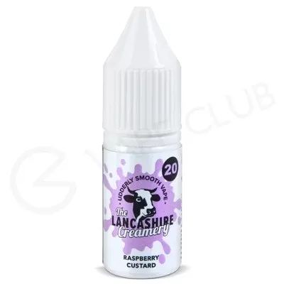 Raspberry Custard Nic Salt E-Liquid by The Lancashire Creamery - Ecigpremium