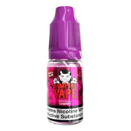 VAMPIRE VAPE PINKMAN CHERRY 10ML E-LIQUID - Strength#3MG>6MG>12MG>18MG