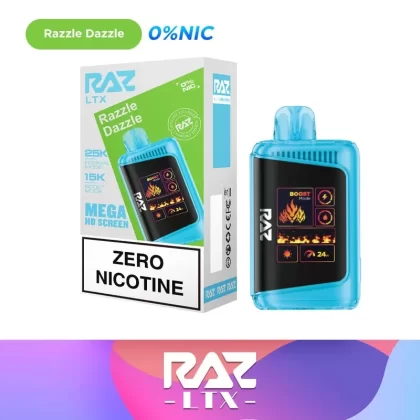 Razzle Dazzle – RAZ LTX 25000 Zero Nicotine