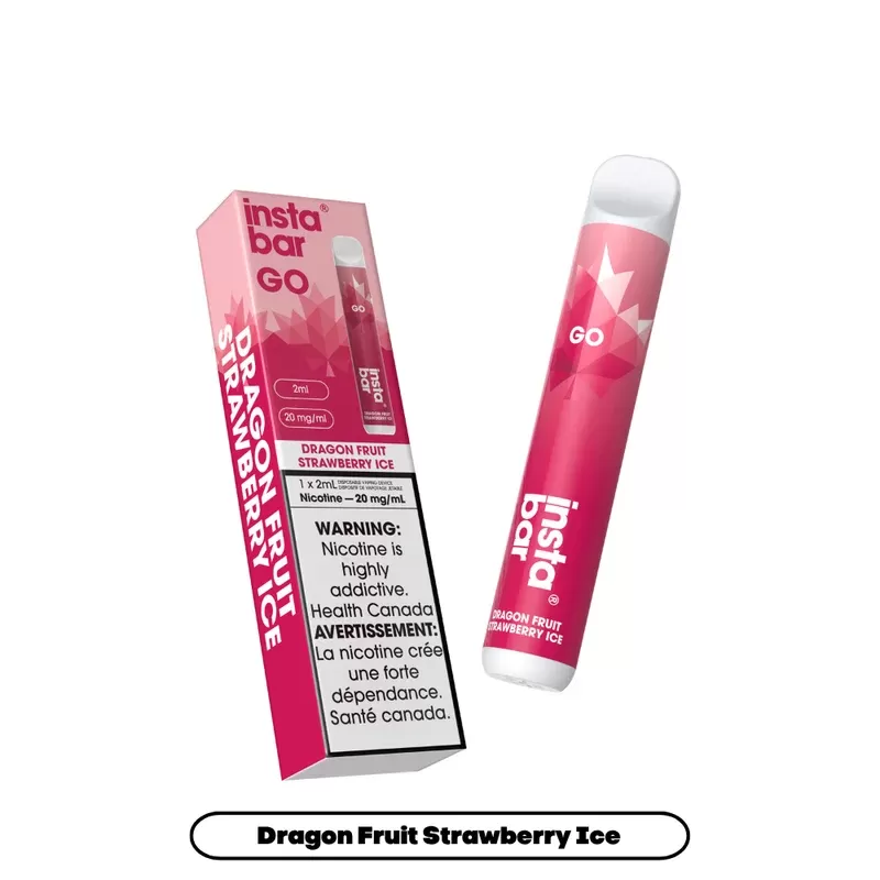 Insta Bar GO – Dragon Fruit Strawberry Ice