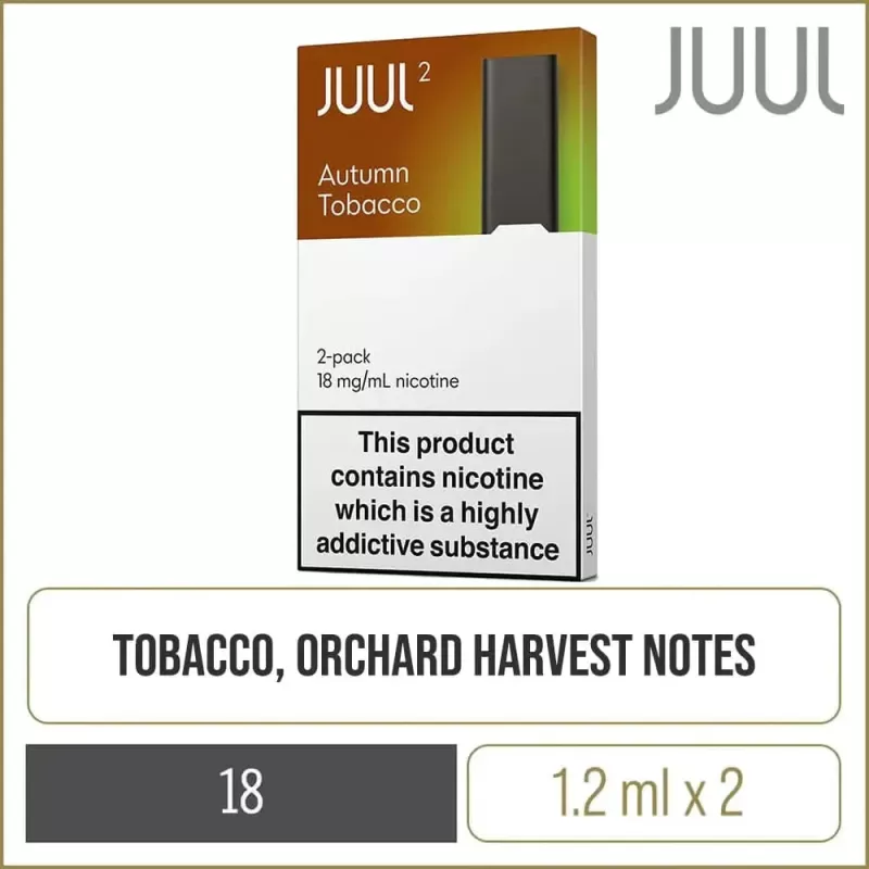 JUUL2 Autumn Tobacco Pods (2 Pods) - Image 2
