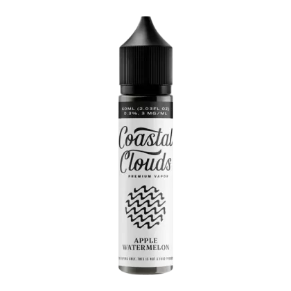 Apple Watermelon Coastal Clouds E-Juice - Site#VAP~Nicotine#3mg>6mg~Size#Single