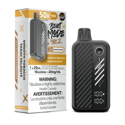 Flavour Beast Beast Mode Max 2 Disposable – Smooth Tobacco