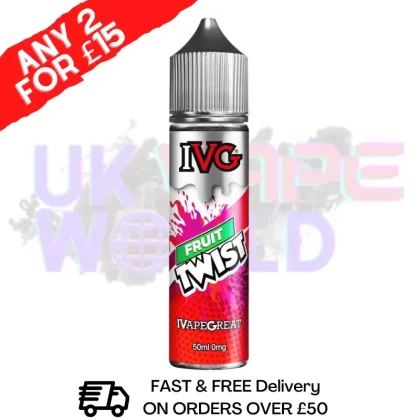 Fruit Twist IVG Shortfill Juice 50ML Eliquid – CLASSICS RANGE