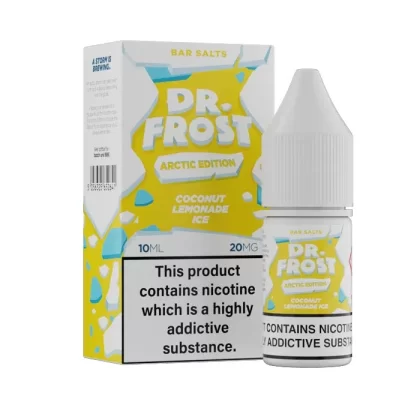 Coconut Lemonade Ice Nicotine Salt by Dr Frost Arctic Edition