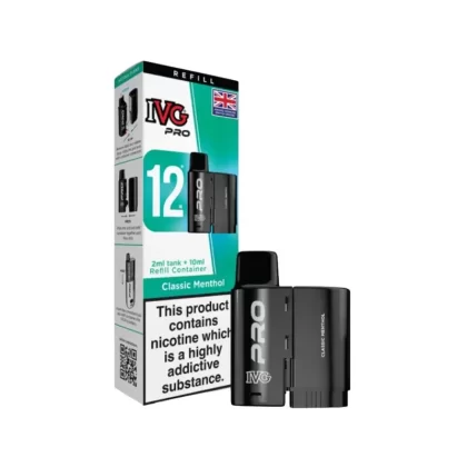 IVG Pro 12 Classic Menthol Refill Pod