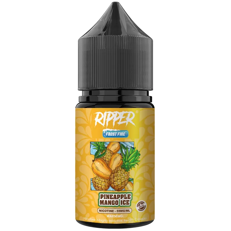 Rufpuf Ripper Frost Fire – Pineapple Mango Ice 30 ml (25/40/55 mg) - Vape Product, Vape Product