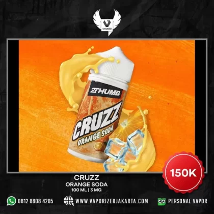 CRUZZ ORANGE SODA 100 ML - 3 mg / 100 ml