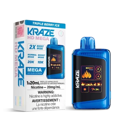 TRIPLE BERRY ICE – KRAZE HD MEGA