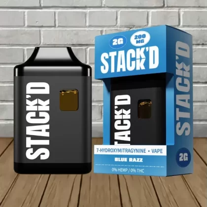 STACK’D Pure 7-Hydroxymitragynine Disposable Vape 2g