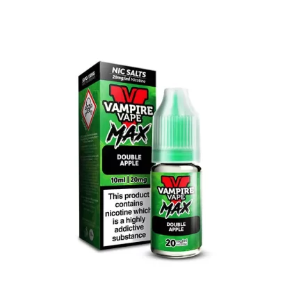 Vampire Vape MAX Double Apple Nic Salt E-Liquid 10ml - 10mg